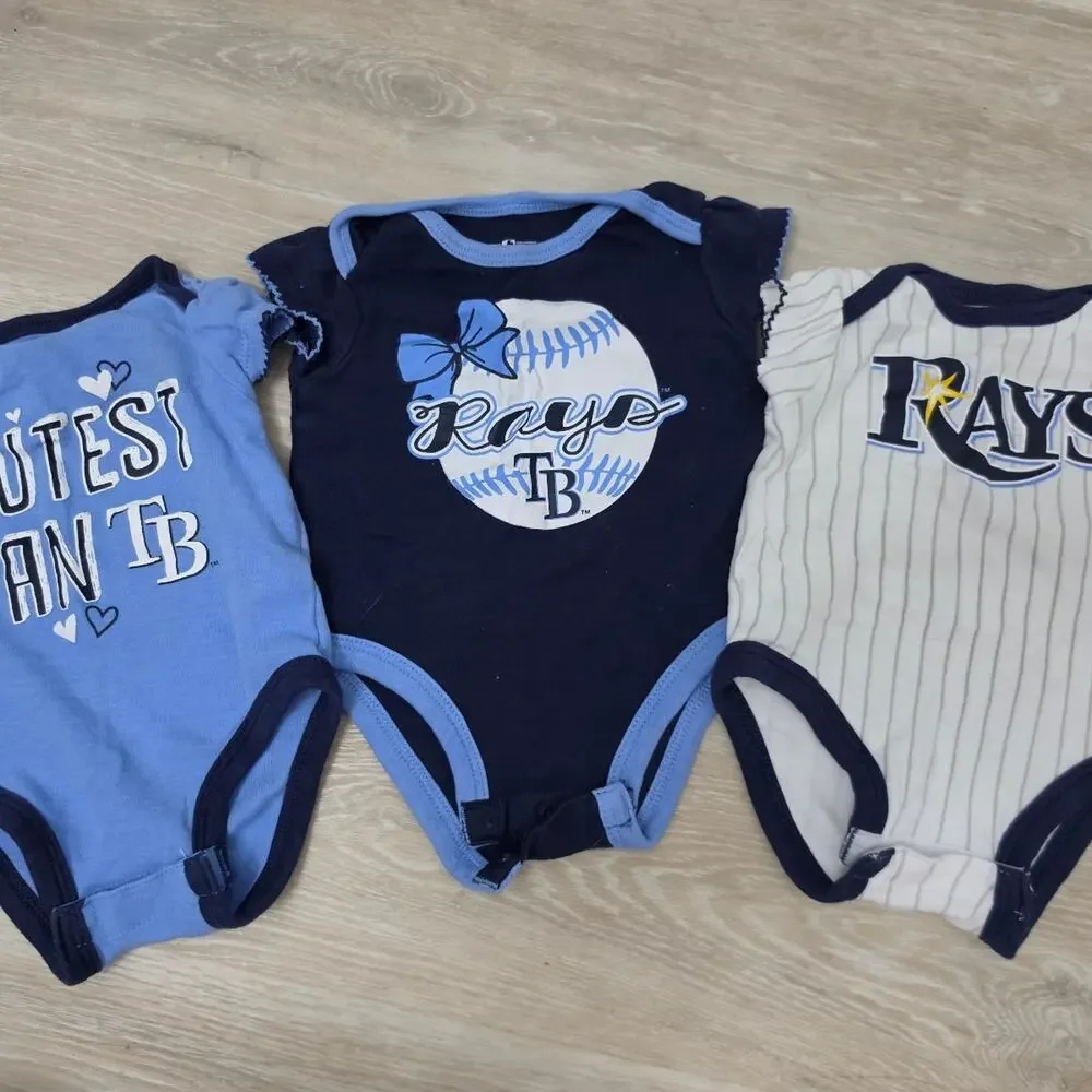 Baby Tampa Bay Rays Onsies for 0-3 Months Old